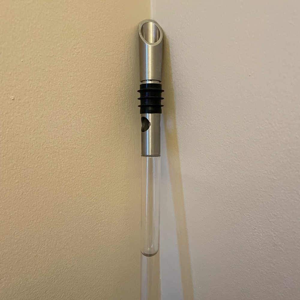 Wine chiller/aerator stick! Tried it out but not my thing. It can be yours